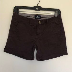 AEO wine shorts
